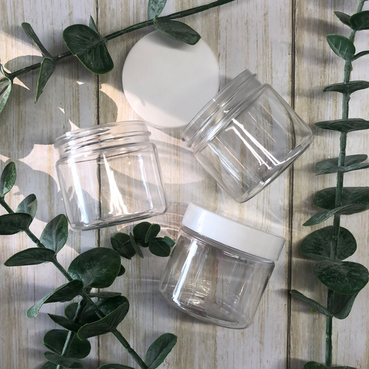 Clear Jars With Lids (empty) - Parker J's